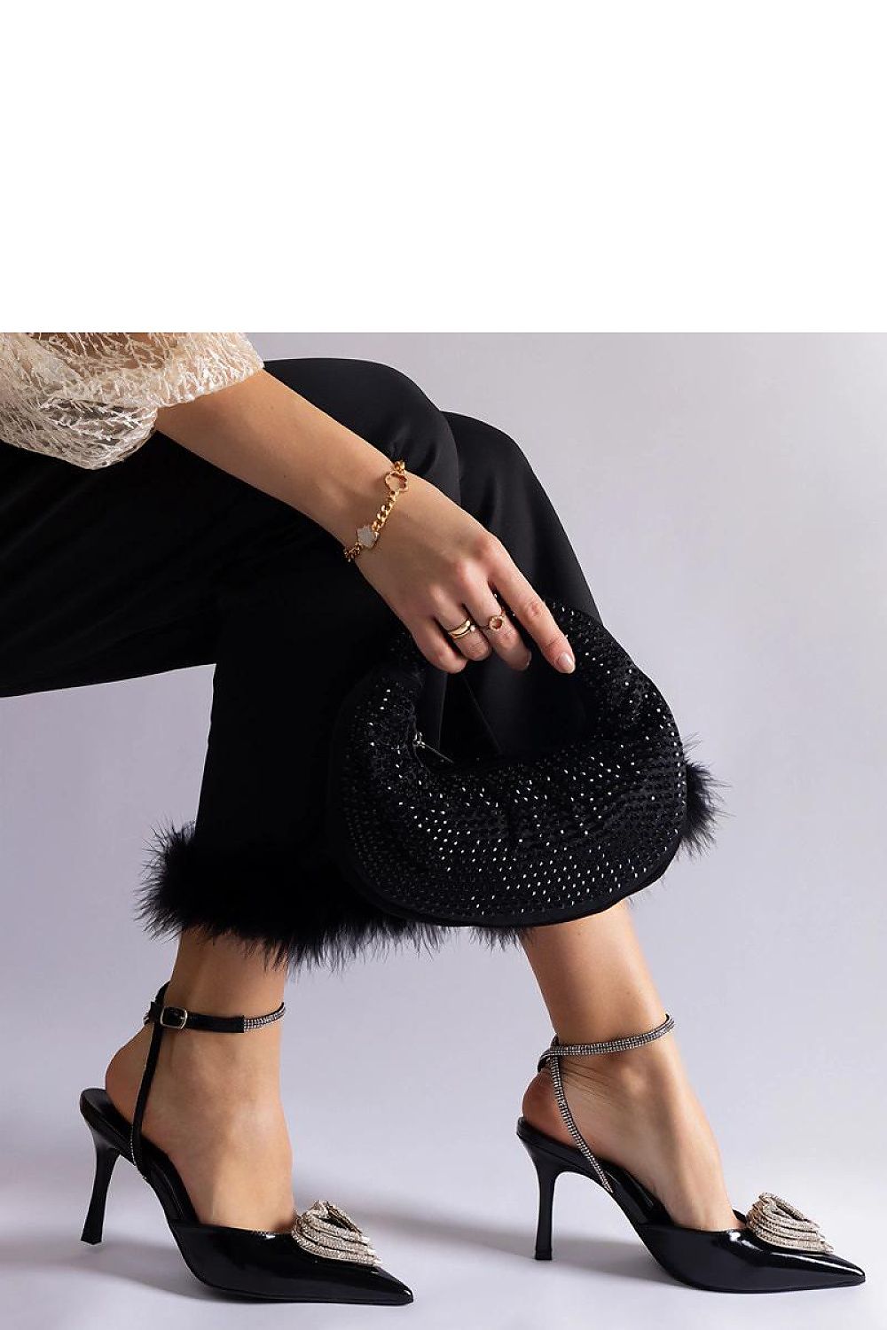 Pumps met naaldhak model 207198 Solea