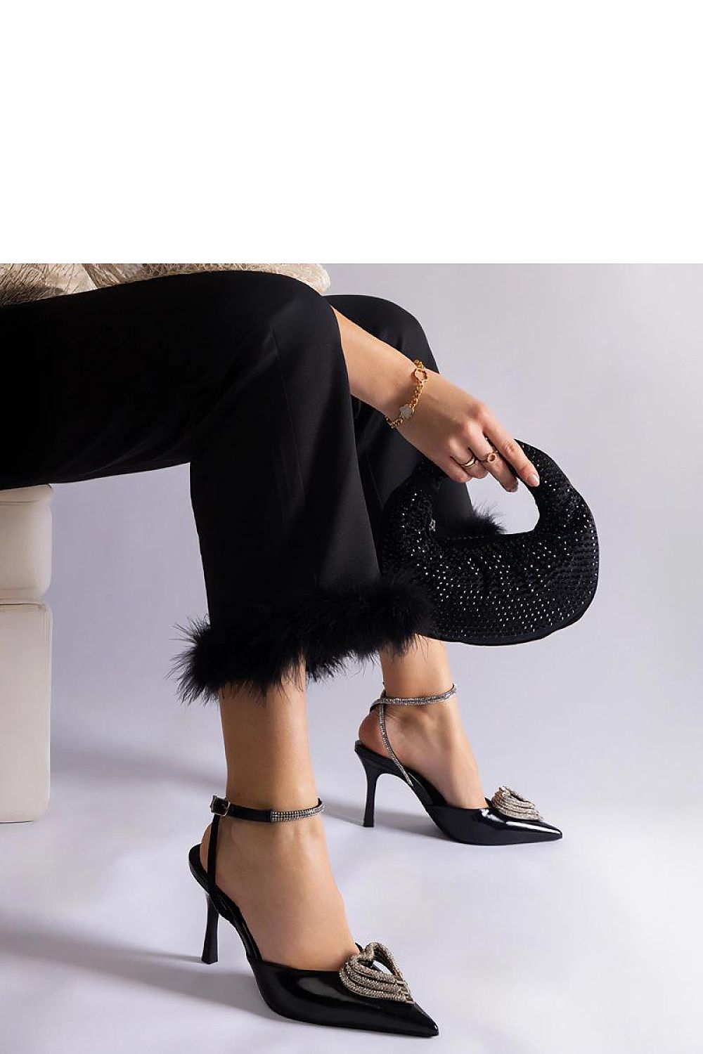  Pumps met naaldhak model 207198 Solea 