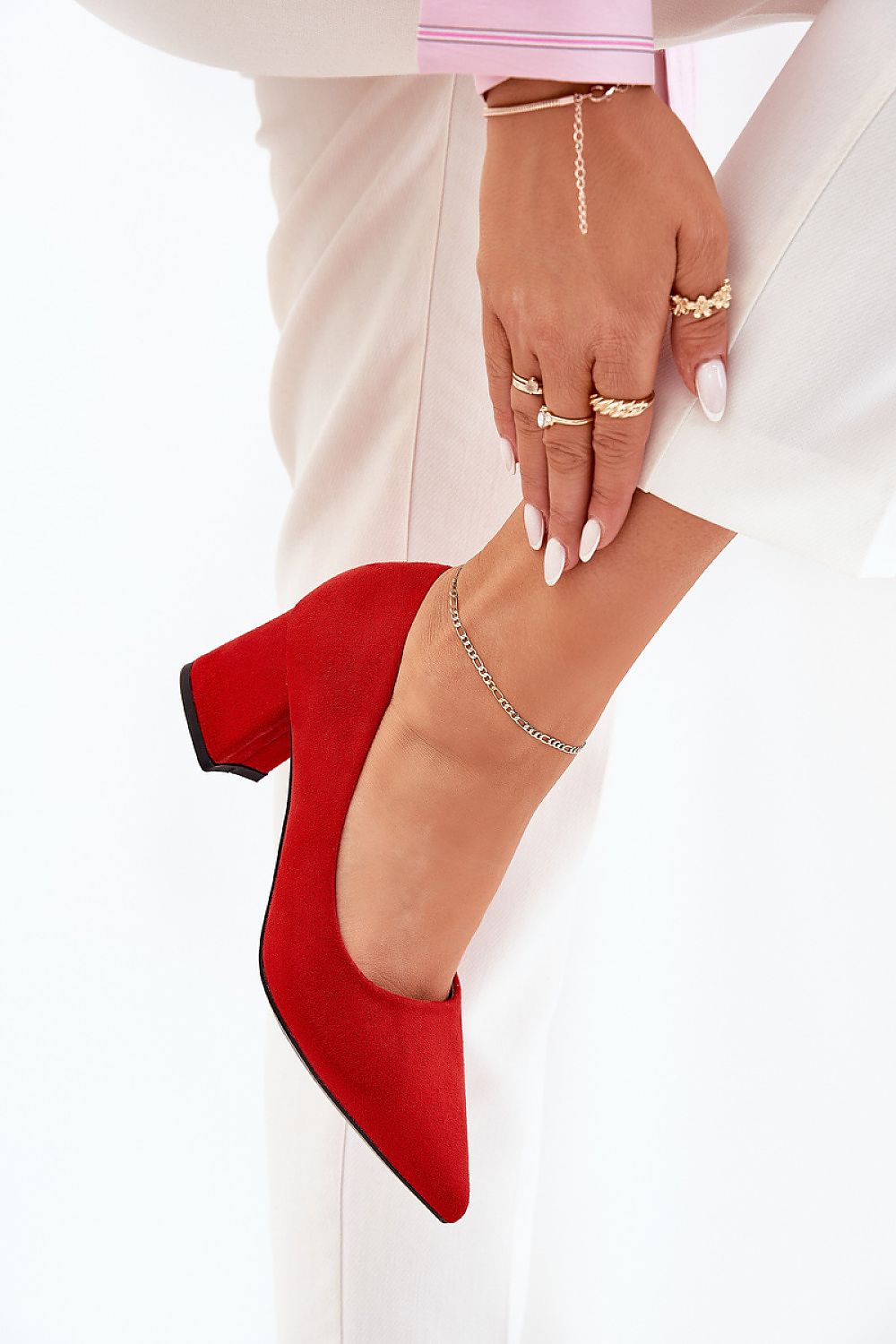  Pumps met dikke hak model 211078 Step in style 